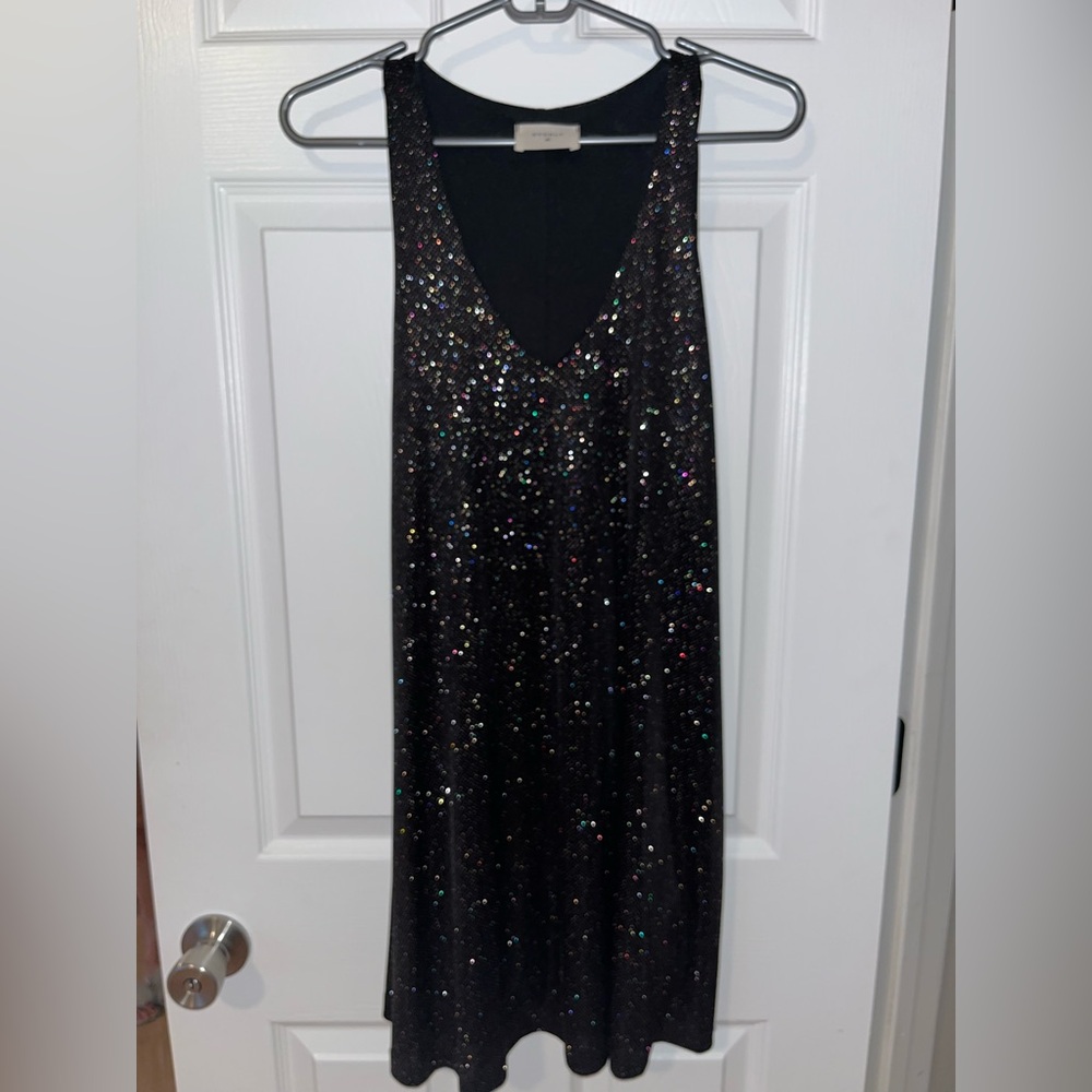 Everly Black Sparkle Dress